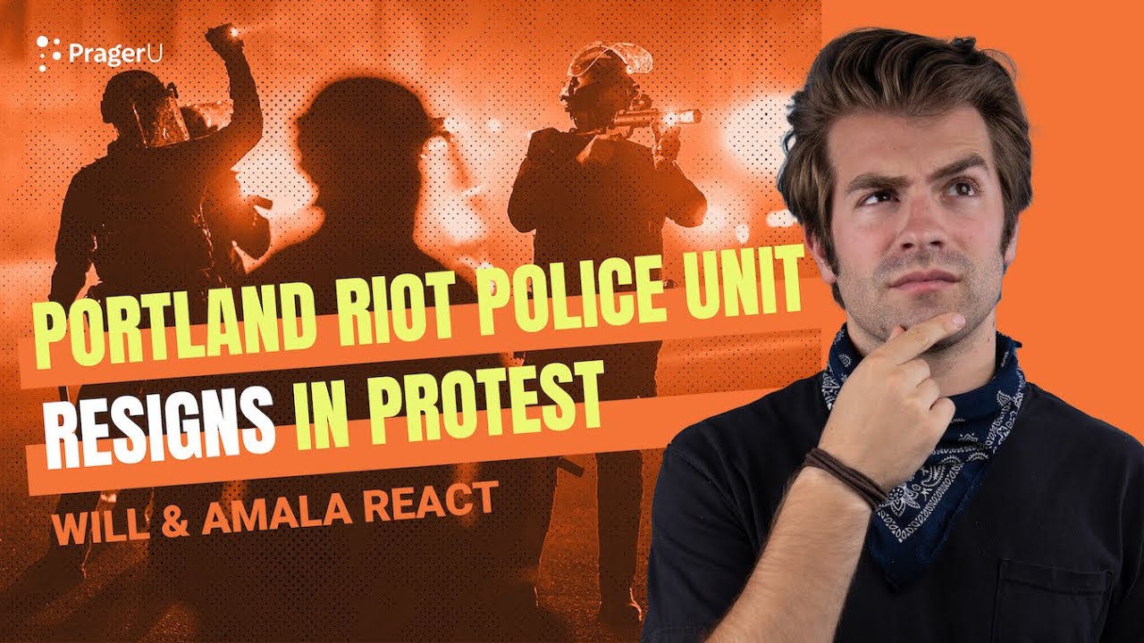 Portland Riot Police Unit RESIGNS in Protest: Will & Amala React - The ...