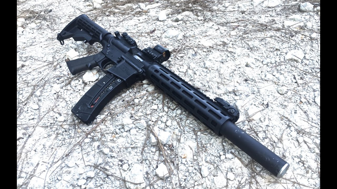 m&p 15 22 pistol suppressor