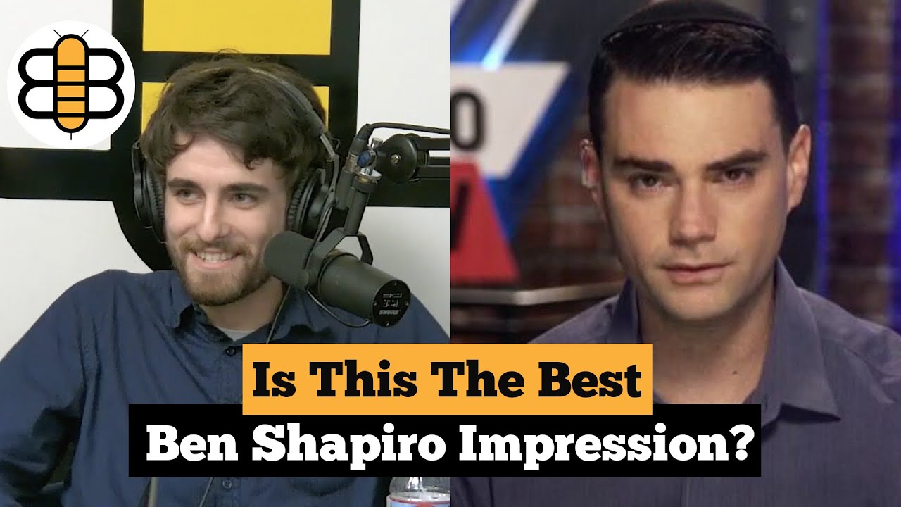 Seamus Coughlin of Freedom Toons shows off Ben Shapiro Impression to ...