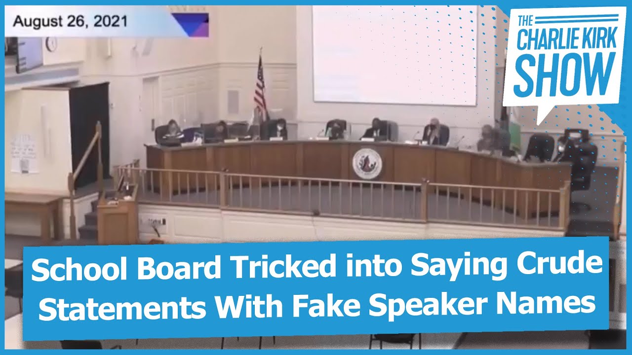 School Board Tricked into Saying Crude Statements With Fake Speaker