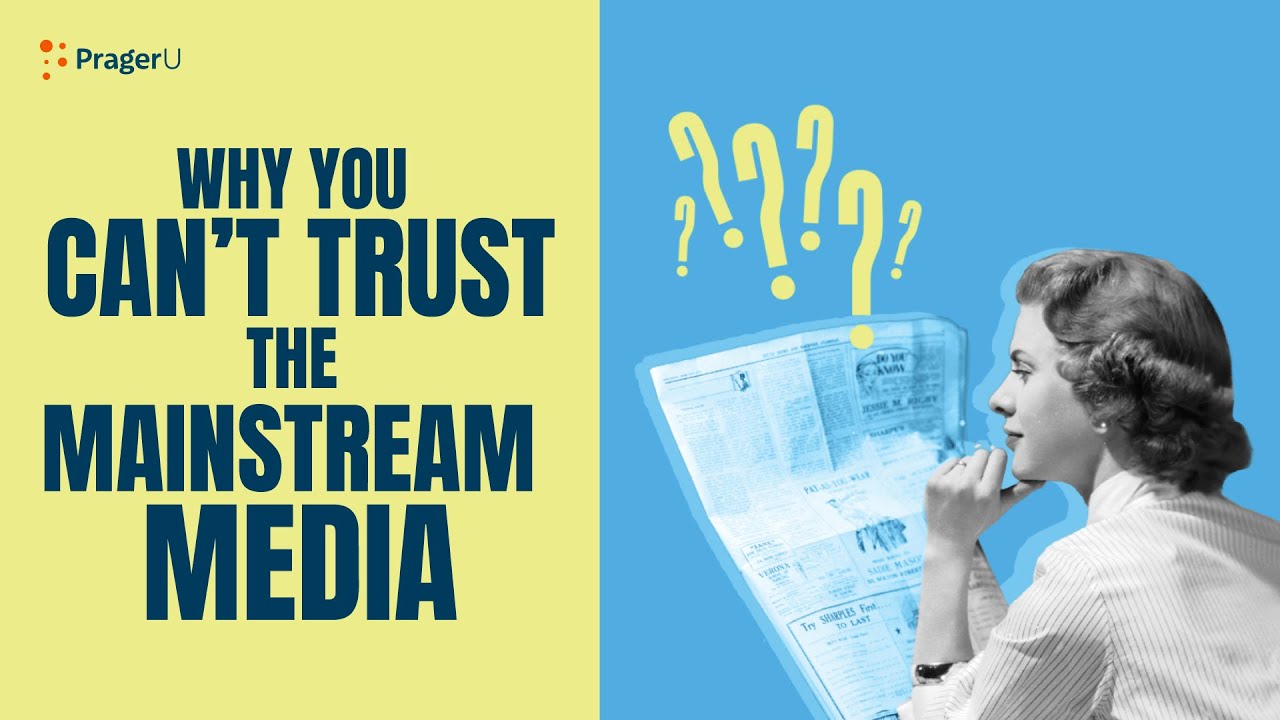 Cant be trusted. Mainstream Media.