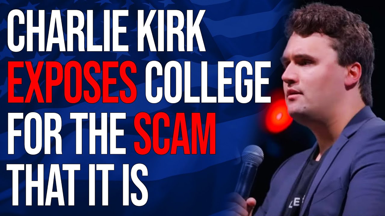 Charlie Kirk Exposes College For The SCAM That It Is - The BATTLEFRONT