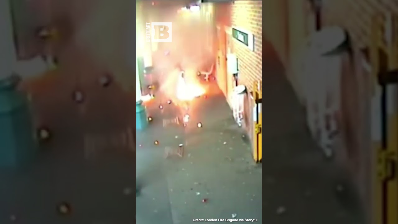E-Bike Inferno! Electric Vehicle Explodes on English Rail Station - The ...