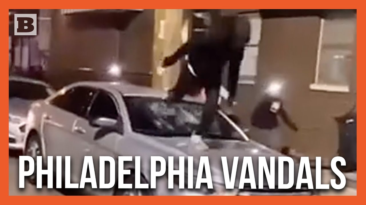 Philadelphia Vandals Jump on Cars, Smash Windshields - The BATTLEFRONT