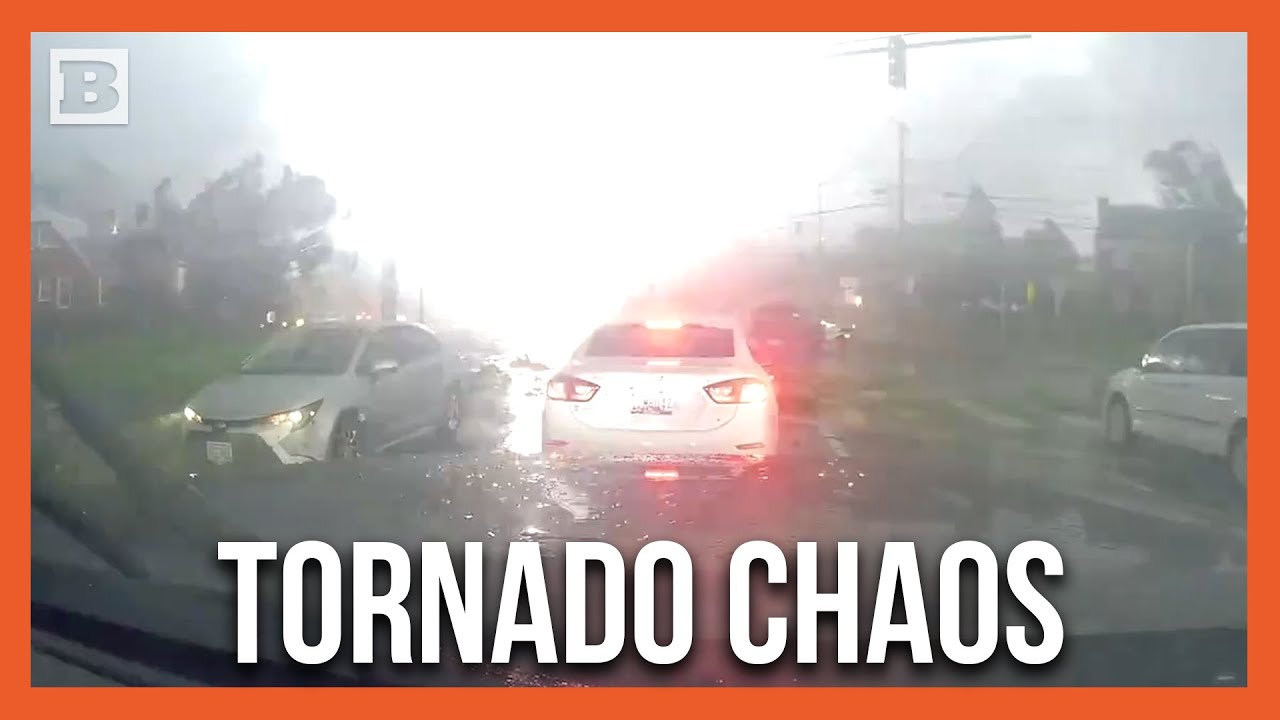 Eye of the Storm: Driver Captures Moment Tornado Hits Car Right in ...